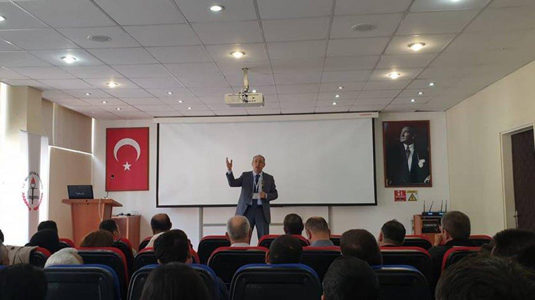 Erzurum Ölçme Değerlendirme Merkezi Ekibi Mersin Hizmetiçi Eğitim Enstitüsünde